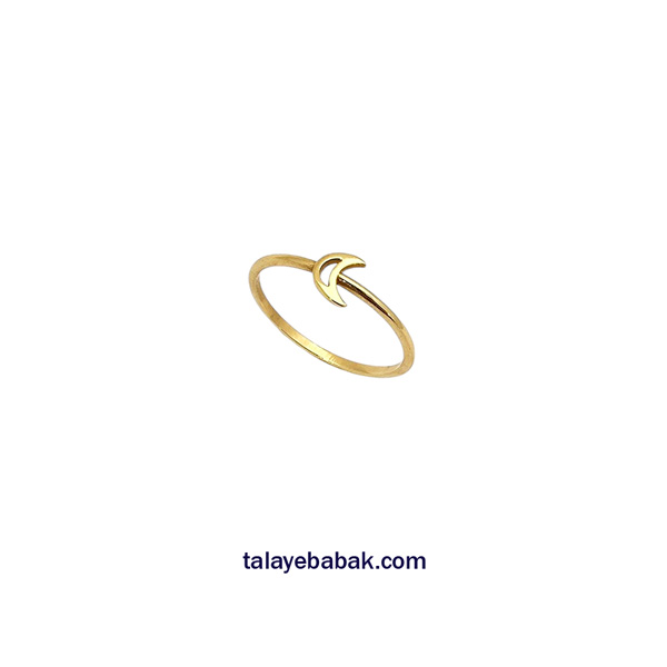 انگشتر مینیمال ماه MI080