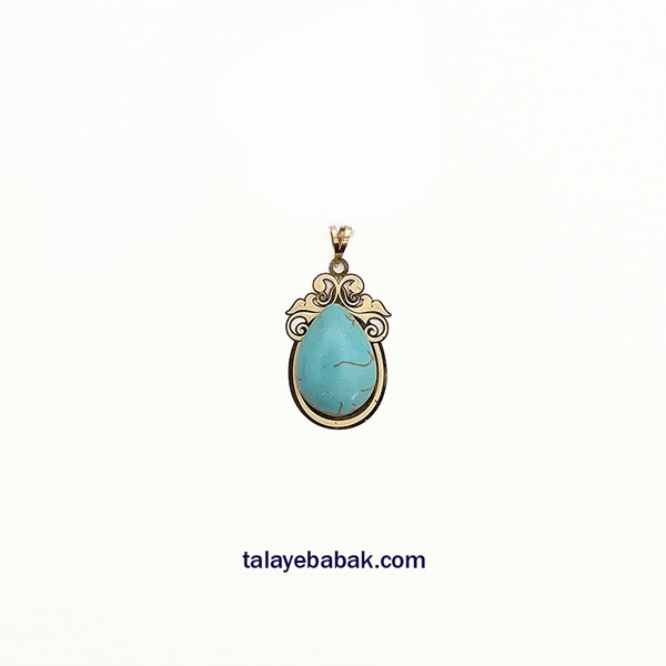 آویز فیروزه 004
